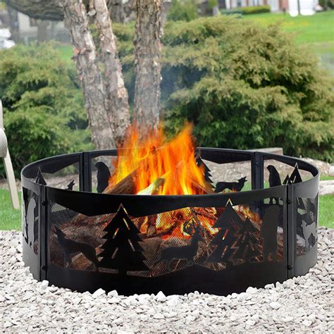 metal rings for fire box|fire pit rings for sale.